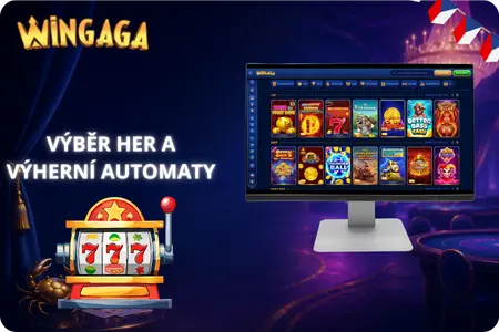 Výběr her a výherních automatů v Wingaga Casino